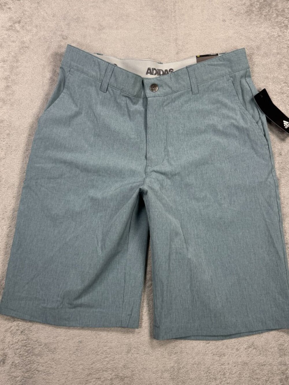 NWT Adidas Ultimate 365 Golf Shorts Mens 30 Raw Green Performance Stretch